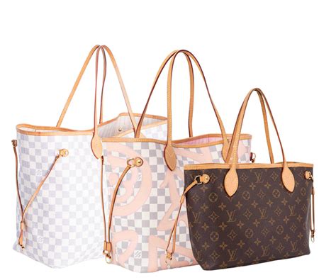 lv neverfull bag material|Lv Neverfull bag sizes.